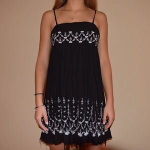 FREE PEOPLE STRAPPY/STRAPLESS BOHO DRESS